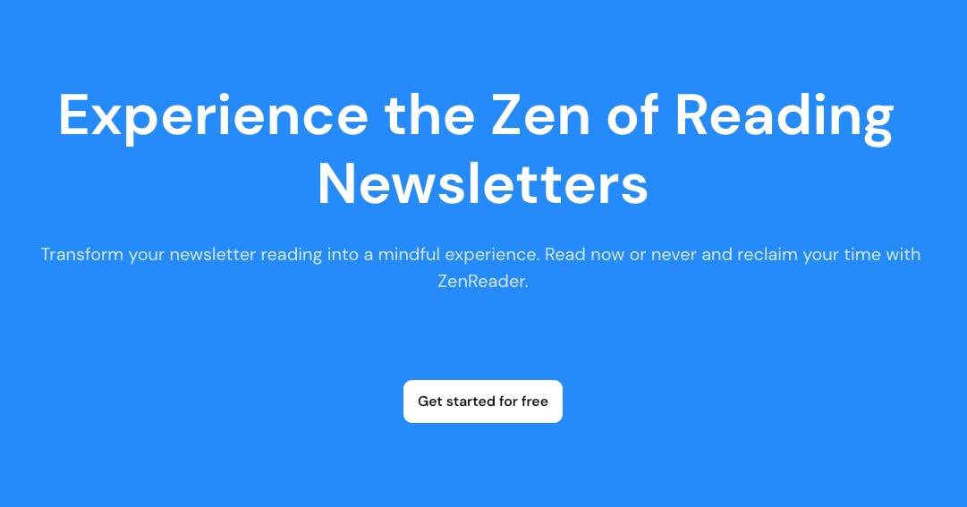 Zenreader